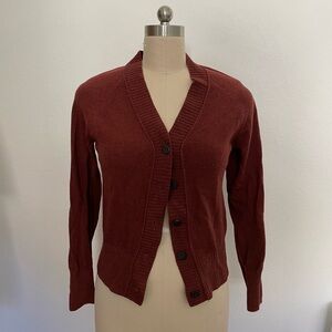 Everlane Women's Rust Cardigan Sweater